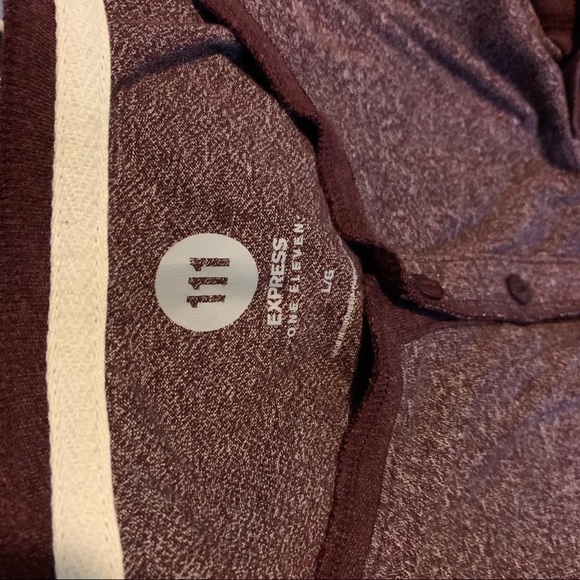 Burgundy Men’s Express Long Sleeve - Picture 3 of 3